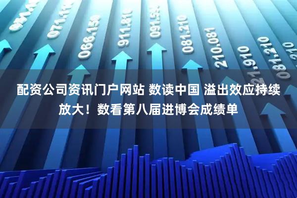 配资公司资讯门户网站 数读中国 溢出效应持续放大！数看第八届进博会成绩单