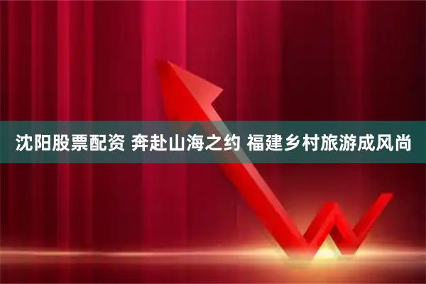 沈阳股票配资 奔赴山海之约 福建乡村旅游成风尚
